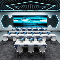 Nouveau produit salle de surveillance Table d'ordinateur bureau d'ordinateur bureau PC bureau de contrôle de surveillance