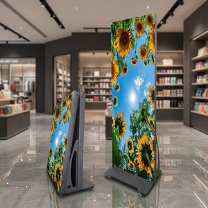 MILEC Soporte de Exhibición Plegable de Alta Calidad con Pantalla LED para Interiores/Exteriores, Soporte de Suelo GOB para Comercios, Centros Comerciales y Metro P2.5 - Product Image 1