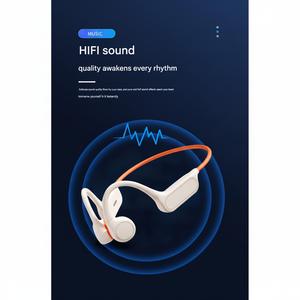 Auriculares Bluetooth X22 True Bone Conduction para expertos en deportes Auriculares para correr de larga duración - Product Image 1