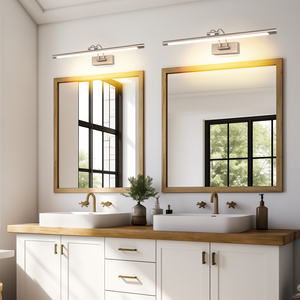 Lámpara de Pared con Espejo LED Moderna de Diseño Nuevo, Iluminación para Cuadros, Color Blanco, Clasificación IP44, Temperatura de Color 3000K/4000K/6000K, Vida Útil de 50000 Horas - Product Image 5