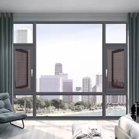 Ventanas Abatibles de Aluminio con Rotura de Puente Térmico y Opciones de Diseño Elegantes