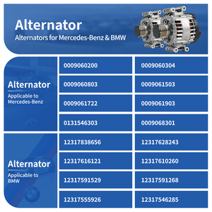 Nouvel alternateur de qualité <span class=keywords><strong>en</strong></span> gros 2711541802 pour Mercedes-Benz C204 S204 W204 W212 M271 2.0 2003-14 GLK200 12V Ventes directes usine - Product Image 5