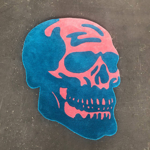 Tappeto Classico da Campeggio con Motivi Geometrici Jacquard per Bambini, Tappeto Puzzle in Poliestere per Soggiorno, Tappeti Personalizzati ad Alta Densità per Esterni - Product Image 4