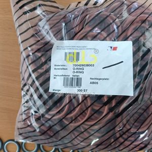 อะไหล่เครื่องจักรก่อสร้าง อะไหล่เครื่องปั่นไฟ ซีลโอริง 0000160119 แหวนซีลสำหรับหัวฉีด MTU ของเครื่องยนต์ดีเซล 16V4000 - Product Image 4