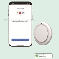 Dernier traceur transfrontalier le plus vendu, dispositif anti-perte ultra-longue autonomie pour iOS et PC, avec logo en matériau.