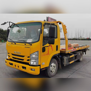 Dépanneuse d'entraînement d'ISUZU KV100 4*2 boom de récupération de naufrageur de carburant diesel de 5 tonnes nouvelle naufrageur monté sur camion de transmission manuelle à vendre - Product Image 3