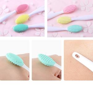 Cepillo Exfoliante Labial de Doble Cara DS4415 para Hombres y Mujeres, Exfoliador Labial, Herramienta de Silicona para Exfoliar Labios - Product Image 5