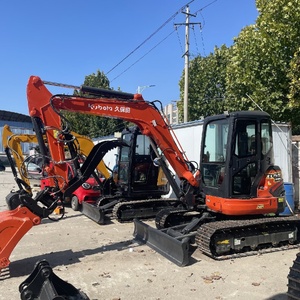 Low Price Used <b>Mini</b> Kubota 155 Kubota KX155 Hydraulic Excavator Good Working Hours Second Hand Crawler Digger CE/EPA for Sale - Product Image 2