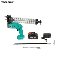 Pistolet à graisse électrique sans fil facile à utiliser, ensemble d'outils manuels combinés multi-composants avec buse – Vente en gros