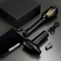 CROSSGUN-Mini ventilateur turbo à jet puissant, aspirateur électrique à aspiration multifonctionnelle intégré, souffleur d'élimination de la poussière