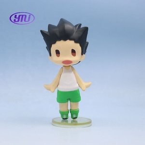 Figuras Chibi de <span class=keywords><strong>HUNTERxHUNTER</strong></span>, Gon Freecss y Killua Zoldyck, Lindas Figuras de Anime de PVC con Ojos Grandes, Versión Q (GSC Hello), Regalo Coleccionable - Product Image 3