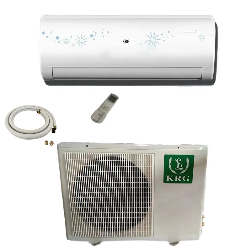 Commercial wall mounted air conditioning mini hanging 1.5HP 1ton 12000btu air conditioner inverter split ac with heat pump price