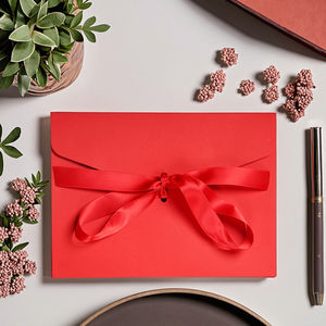 Nuovo Design 300gsm carta arte carta busta scatola con finestra per matrimonio invito cartolina regalo cartolina di auguri Album <span class=keywords><strong>foto</strong></span> - Product Image 2