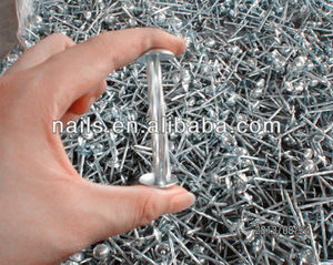 Kauçuk yapma makinesi bükülmüş kafa şemsiye çatı çivisi ile renk boyalı çatı standart galvanizli oluklu - Product Image 3