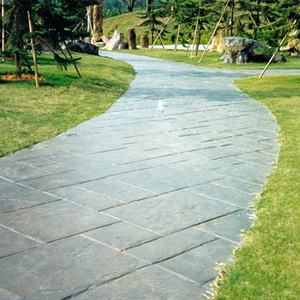 Rock Design Betons tempel Formen Stempeln Gummi Pflaster form Polyurethan Zement boden Stanz form Matten zum Verkauf - Product Image 4