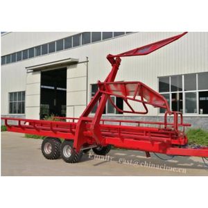 <span class=keywords><strong>Remorque</strong></span> de balle de foin 2 essieux 3 essieux 20 tonnes semi-<span class=keywords><strong>remorque</strong></span> ronde de balle de <span class=keywords><strong>paille</strong></span> - Product Image 1