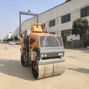 Hochwertige YG-850 Einzel trommel Fußgänger walze Trommel Magnet abscheider Straßen walze <span class=keywords><strong>Padfoot</strong></span> Trommel - Product Image 2