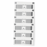 Étiquette RFID UHF étanche personnalisée 860-960 MHz, mini-autocollant pour contrôle d'accès et gestion des actifs