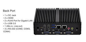 12V 3A पावर एडाप्टर ऑपरेटिंग अस्थायी 0 ~ 50C Aio Barebone मिनी पीसी - Product Image 4