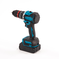 Perceuse-visseuse à percussion sans fil 20V avec mandrin métallique 13mm et moteur sans balais au lithium, ensemble neuf, support OEM, vente en gros