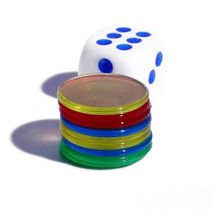 Jetons de poker ronds personnalisés en usine sans valeur nominale pour les jeux de casino, prise en charge de la personnalisation basée sur des designs fournis - Product Image 2