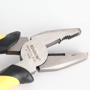 Alicates Combinados Bigson de 8 Pulgadas, Acero al Cromo Vanadio, Mordaza Serrada, Grado Industrial, Cortadores de Alambre, Herramienta para Electricistas - Product Image 1