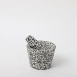 <span class=keywords><strong>Mortar</strong></span> dan Pestle Batu Marmer untuk Menggiling Rempah dan Bumbu, Aman untuk Makanan - Product Image 3