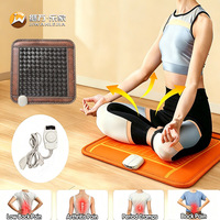 Coussin chauffant en pierre d'obsidienne personnalisé Jiwan Lejia, tapis de massage thermique pour les maisons de retraite