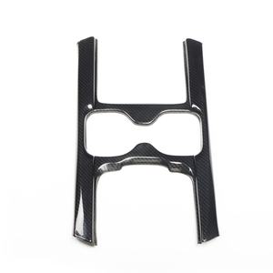 17-19 Modell CRV hinterer Getränkehalter mit Kohlefaser-Muster, schwarzes Navigationspanel, zur Dekoration des Fahrzeuginnenraums - Product Image 3