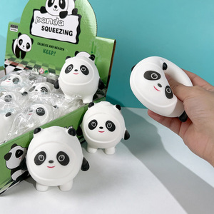 ลูกบอลคลายเครียดและของเล่นยางเรืองแสงหลากสีรูปแพนด้าและแกะสำหรับเด็ก - Product Image 3