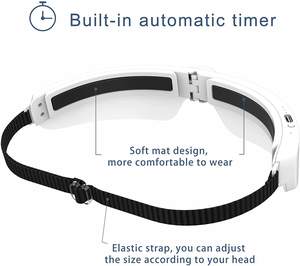 Gafas de Terapia de Luz Azul con Sensores, Gafas de Terapia de Luz y Lámparas Portátiles para el Trastorno Afectivo Estacional con Temporizador - Product Image 3