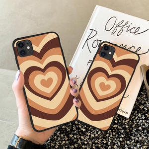 Caliente Arco Iris <span class=keywords><strong>amor</strong></span> <span class=keywords><strong>en</strong></span> forma de corazón suave funda de silicona para teléfono para iphone 12 11 Pro SE m X XS X <span class=keywords><strong>2020</strong></span> MAX 7 8 6s plus ama lindo cubierta - Product Image 3