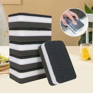 Spons Cuci Piring Loofah Dua Sisi Serbaguna untuk Kain Pembersih Ajaib untuk Mencuci Panci dan Peralatan Dapur Penggunaan Rumah Tangga - Product Image 4