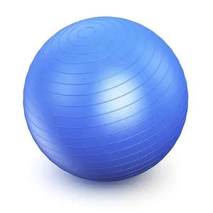 عرض ساخن بيع بالجملة كرة اليوغا للصالات الرياضية 55 سم غير سامة من البلاستيك كرة اليوغا تدليك كرة للتمارين الرياضية