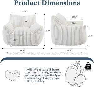 Chaise confortable et durable pour la méditation et le repos de relaxation intérieure et extérieure - Product Image 2