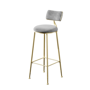 Aviator Coffee Blue Nordic Cheap Counter <strong>Hight</strong> Modern Metal Bar <strong>Stool</strong> for Sale - Product Image 1