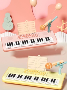 Wholesale Children Education 37-Key <b>Electronic</b> <b>Keyboard</b> Toys Piano Musical Instruments Toys With Microphone for Kids - Product Image 2