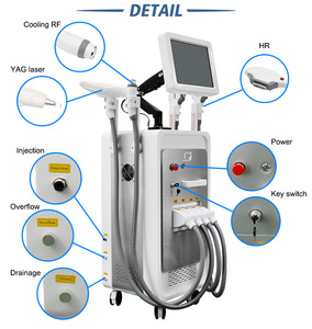เครื่องกำจัดขนด้วยเลเซอร์ 4 in 1 YAG พร้อม RF และไดโอดเลเซอร์ สำหรับลบรอยสัก อุปกรณ์สำหรับสปา - Product Image 3