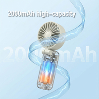 Nouvel Arrivage 2026 – Ventilateur Pliant Multifonctionnel à Clip pour Parapluie, Rechargeable par USB, Portable, Mini Ventilateur de Poche pour Extérieur