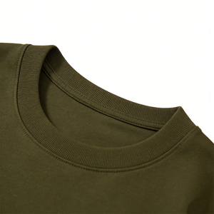 T-shirts unisexe en coton tricoté 100 %, décontractés, respirants, à manches courtes, vierges, poids spécifiques en option, vente en gros usine - Product Image 3