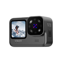 Caméra sportive V11 5K avec écran tactile HD de 2,2 pouces, caméra portable, grand angle de 170 degrés, caméra de casque de vélo, EIS, caméra d'action étanche