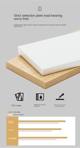 Muebles de Dormitorio Personalizados Baratos, Sistema de Armario, Armario de Almacenamiento de Ropa, Armario Moderno de Madera, <span class=keywords><strong>Ancho</strong></span> de 120 cm, <span class=keywords><strong>Armarios</strong></span> Blancos - Product Image 6