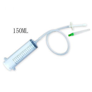 Kit de Enema con Jeringa, Tubo con Orificio Lateral, Adaptador de Punta Suave Transparente, Lubricante, <span class=keywords><strong>Irrigador</strong></span> <span class=keywords><strong>Rectal</strong></span> Reutilizable para Limpieza de Colon en Casa - Product Image 1