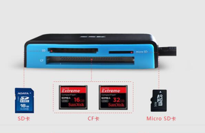 Giá tốt USB 3.0 tốc độ cao truyền dẫn đa chức năng đầu đọc thẻ thông minh cho máy ảnh Máy Tính Xách Tay PC - Product Image 4