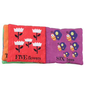 Libro de animales de tela suave Unisex para 3-6 meses, juguete educativo temprano para niños, juego de juguetes para bebés de estilo silencioso - Product Image 4