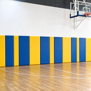 Revêtement mural en vinyle résistant aux taches, facile à nettoyer, panneau mural anti-collision pour centre de fitness - Product Image 1