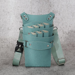Sac à outils de <span class=keywords><strong>coiffeur</strong></span> en cuir avec 7 poches Fermeture à boucle Modèle de marque OEM Vente en gros disponible Personnalisation ODM/OEM - Product Image 5