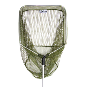 Selco sợi polyester + AL bán buôn cao su cá hạ cánh Net Silicone tôm Nylon Dip Net - Product Image 6