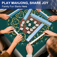 Tapis de mahjong en néoprène, prix d'usine, 32,5 pouces carrés, épaisseur uniforme, résistant à la décoloration, échantillon disponible