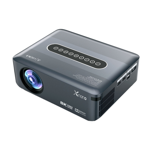 XNANO Popular Durable Projectors X1 Portable Projectors 8K 1080P WIFI Android 9 LCD LED Home Theater Movie TV Proyector